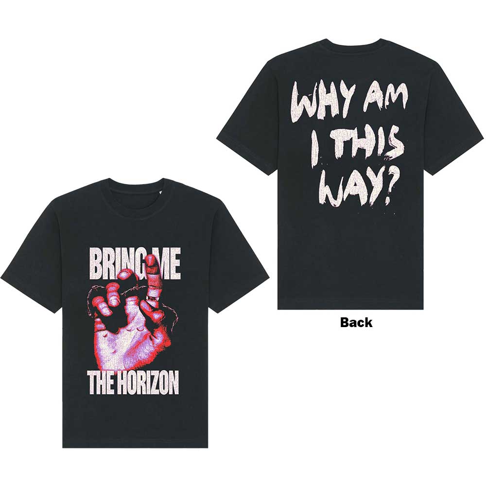 Bring Me The Horizon Unisex T-Shirt: Lost (Back Print) T-Shirt