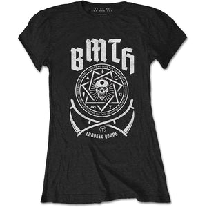 Bring Me The Horizon Ladies T-Shirt: Crooked T-Shirt