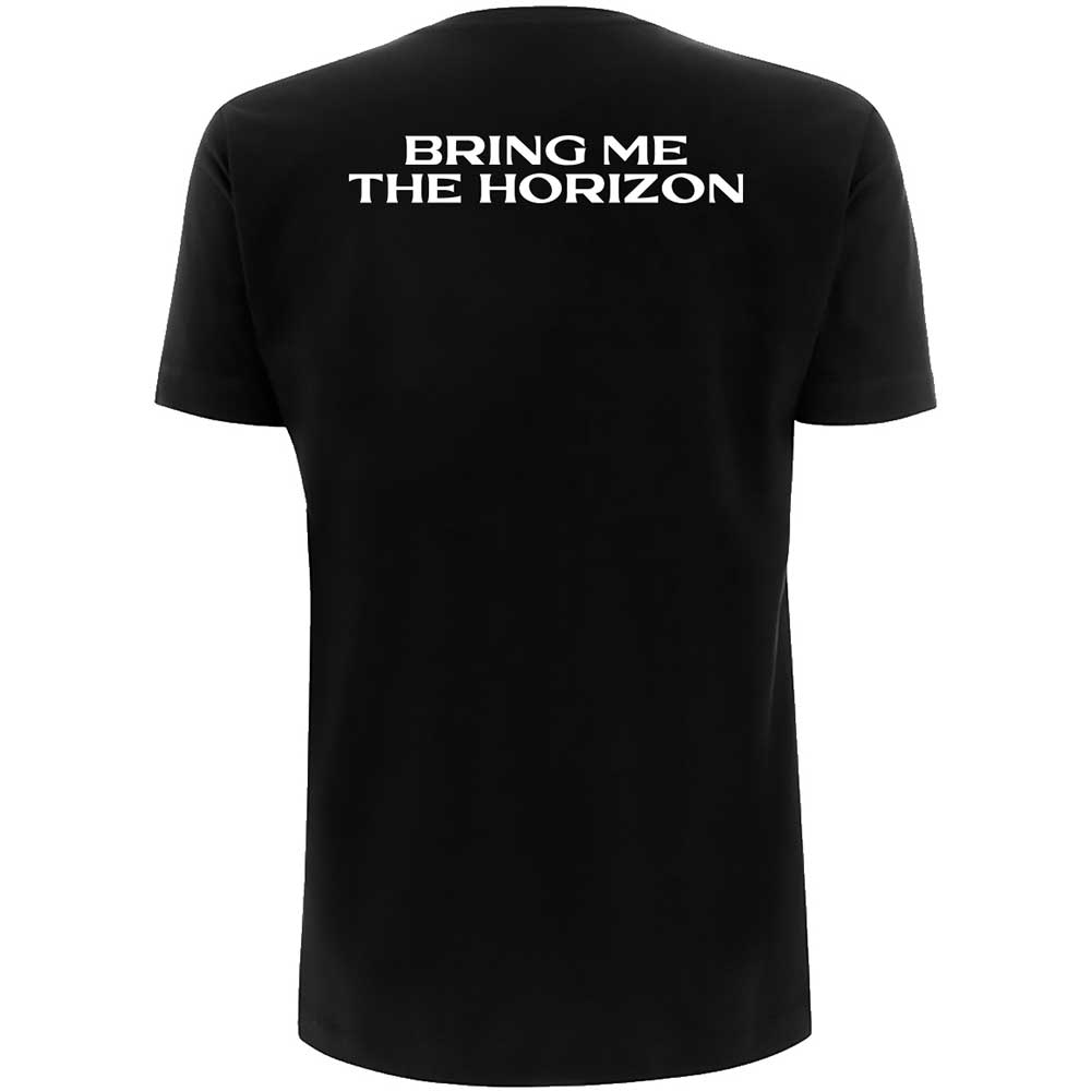 Bring Me The Horizon Unisex T-Shirt: Barbed Wire (Back Print) T-Shirt