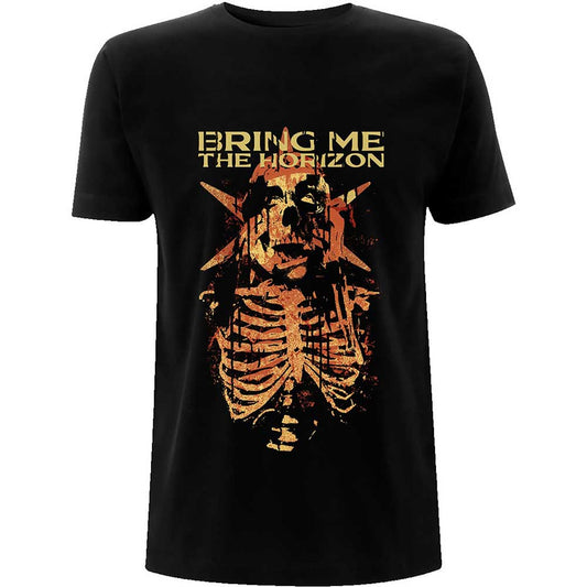 Bring Me The Horizon Unisex T-Shirt: Skull Muss T-Shirt