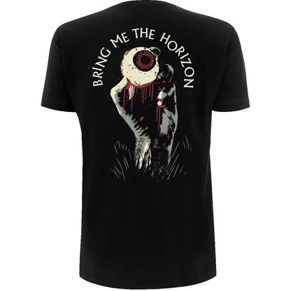 Bring Me The Horizon Unisex T-Shirt: Zombie Eye (Back Print) T-Shirt