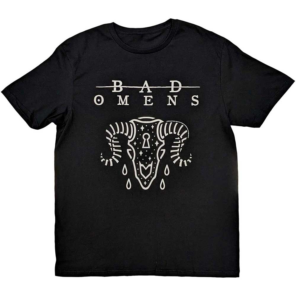 Bad Omens Unisex T-Shirt: Ram Skull T-Shirt