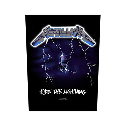 Metallica Back Patch: Ride the Lightning Achterpatch