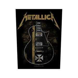Metallica Back Patch: Hetfield Guitar Achterpatch