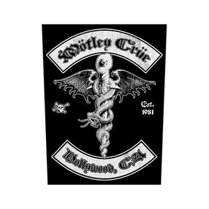 Motley Crue Back Patch: Hollywood Achterpatch