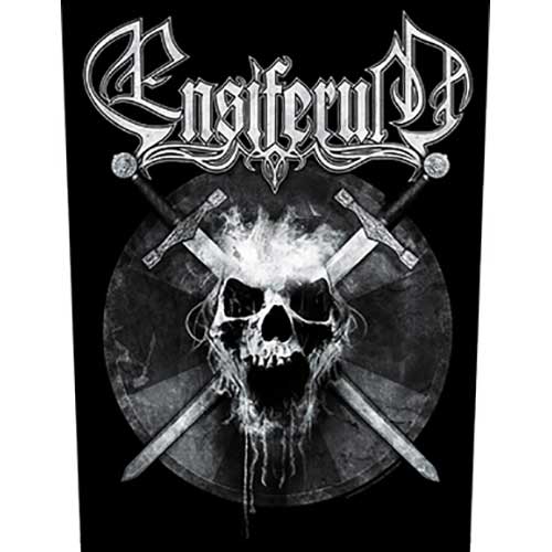 Ensiferum Back Patch: Skull Achterpatch