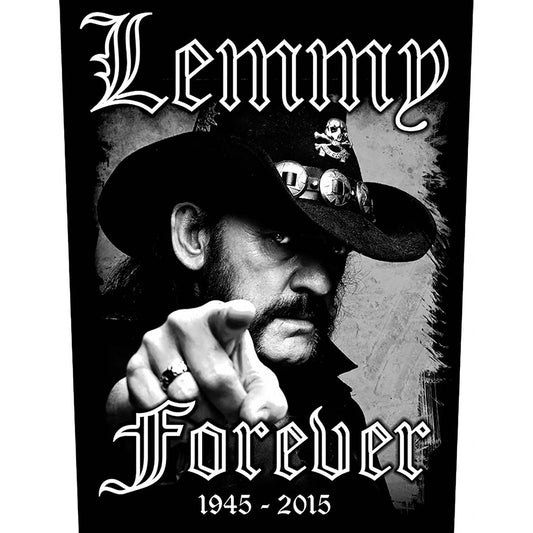 Lemmy Back Patch: Forever Achterpatch