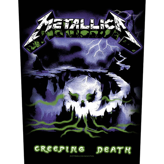 Metallica Back Patch: Creeping Death Achterpatch