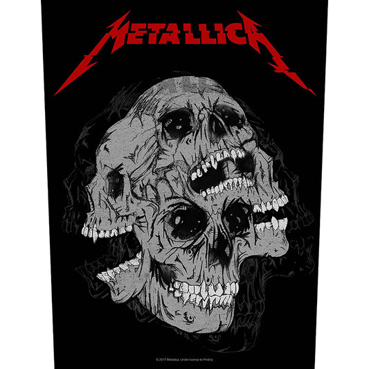 Metallica Back Patch: Skulls Achterpatch