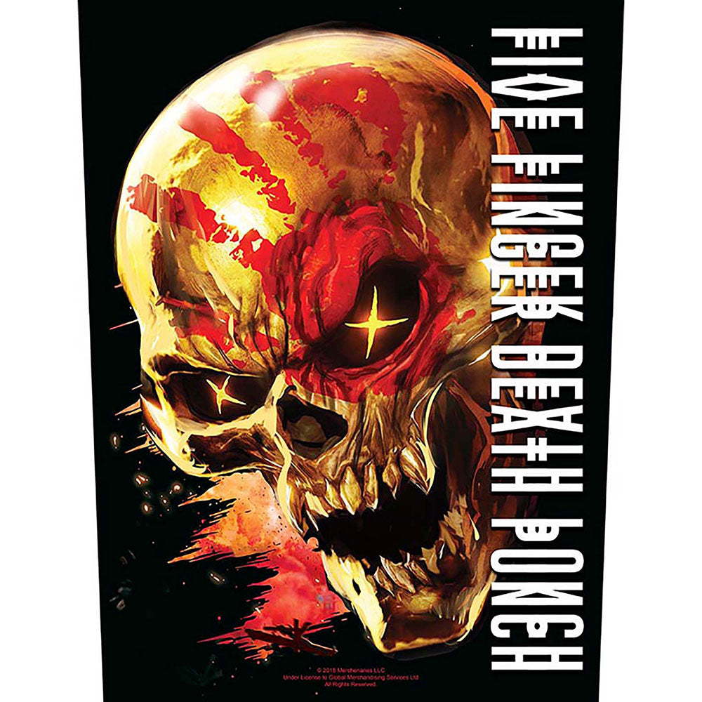 Five Finger Death Punch Back Patch: And Justice for None Achterpatch