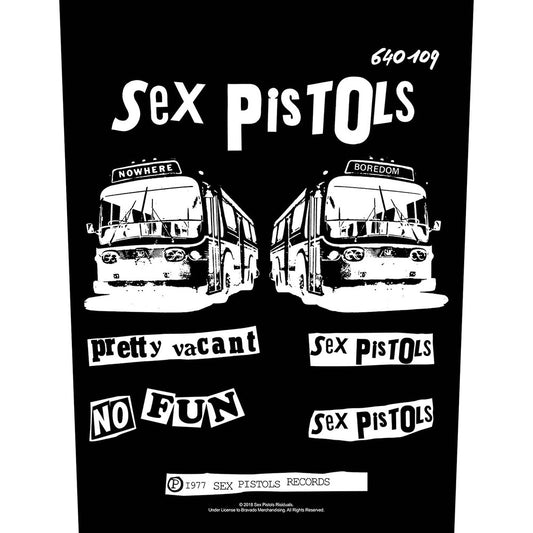 The Sex Pistols Back Patch: Pretty Vacant Achterpatch