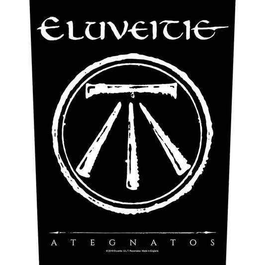 Eluveitie Back Patch: Ategnatos Achterpatch