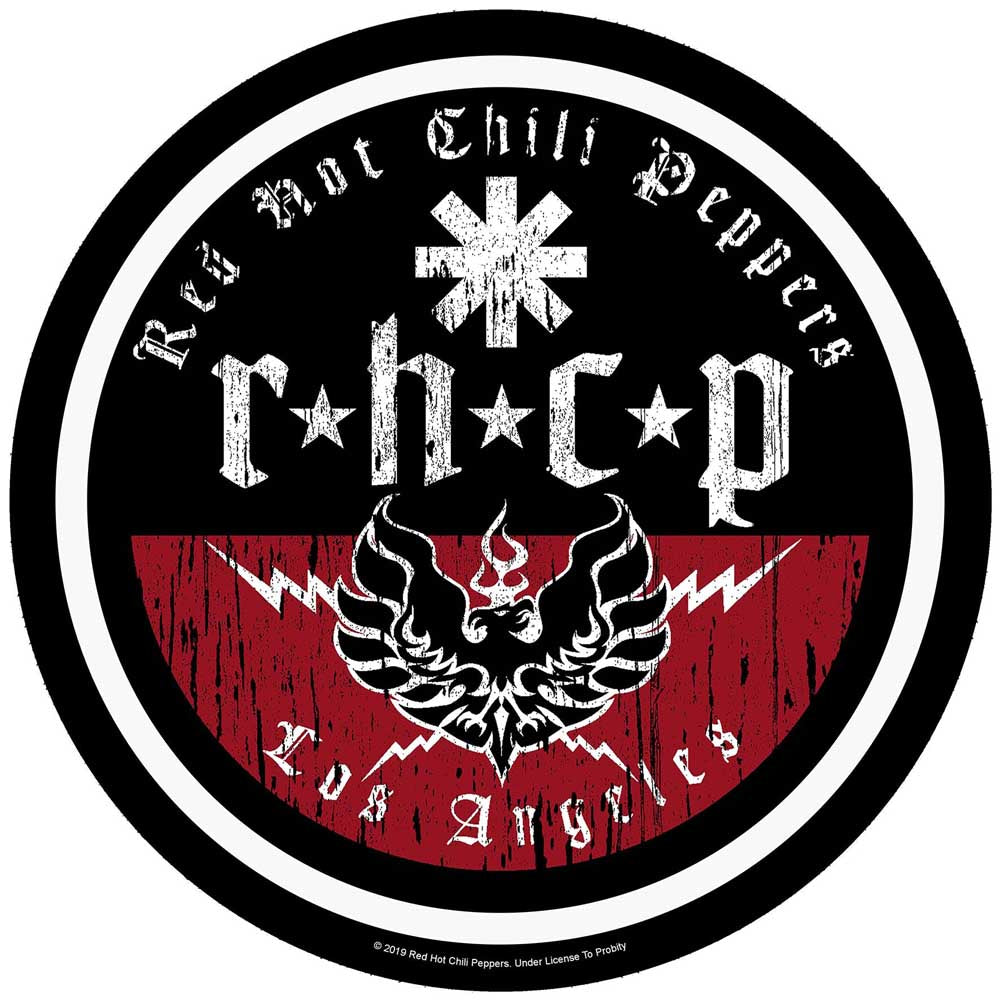 Red Hot Chili Peppers Back Patch: L.A. Biker Achterpatch