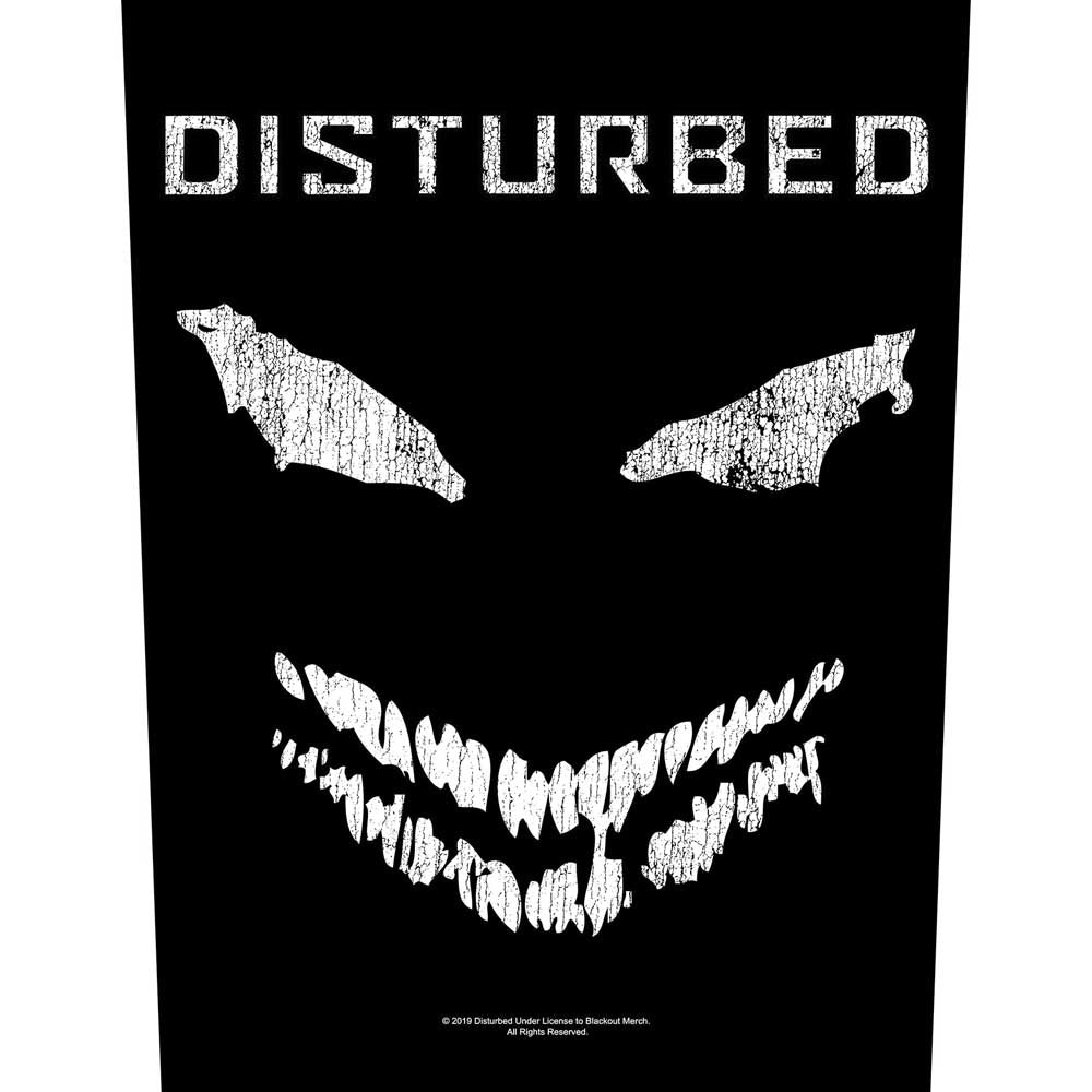Disturbed Back Patch: Face Achterpatch