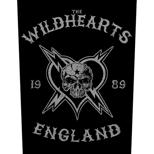 The Wildhearts Back Patch: England Biker Achterpatch