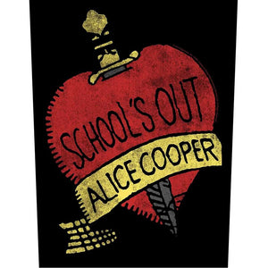 Alice Cooper Back Patch: School's Out Achterpatch