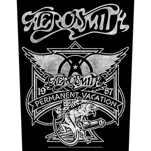 Aerosmith Back Patch: Permanent Vacation Achterpatch