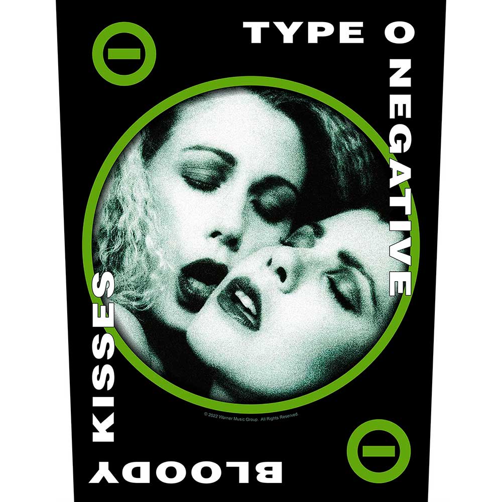 Type O Negative Back Patch: Bloody Kisses Achterpatch