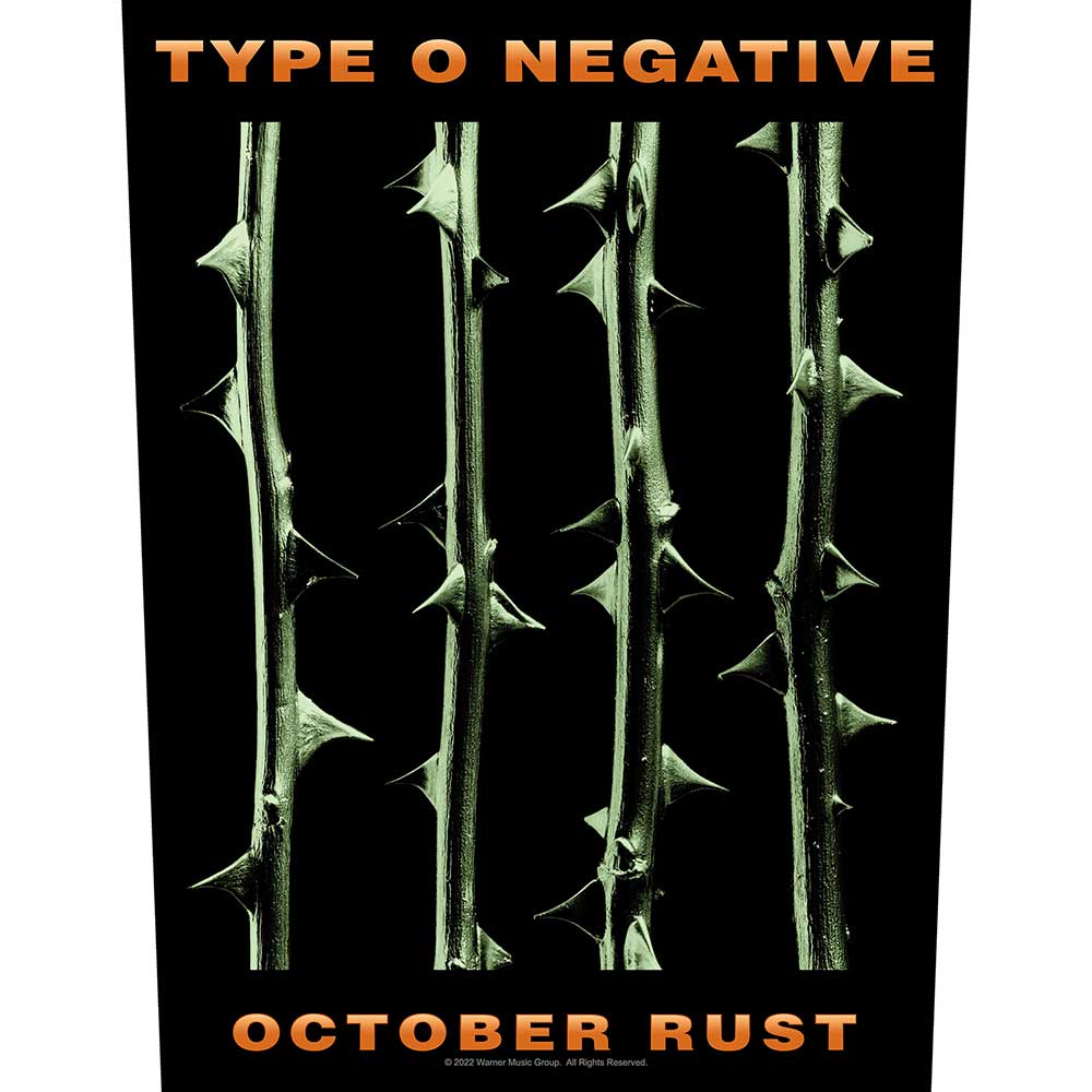 Type O Negative Back Patch: October Rust Achterpatch