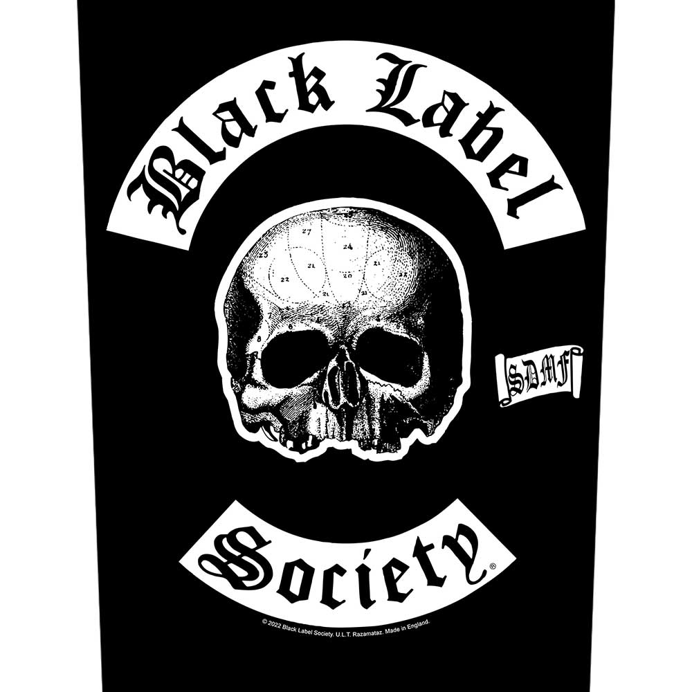 Black Label Society Back Patch: SDMF Achterpatch