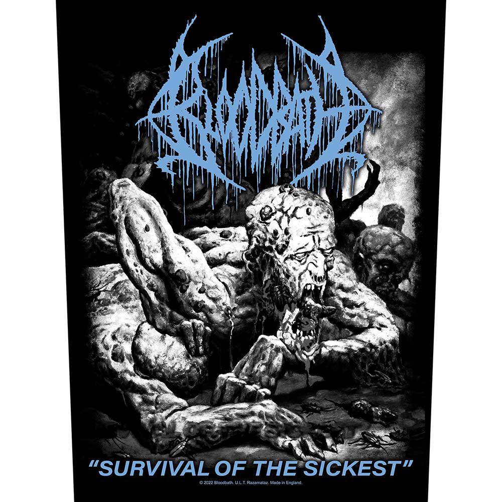 Bloodbath Back Patch: Survival Of The Sickest Achterpatch