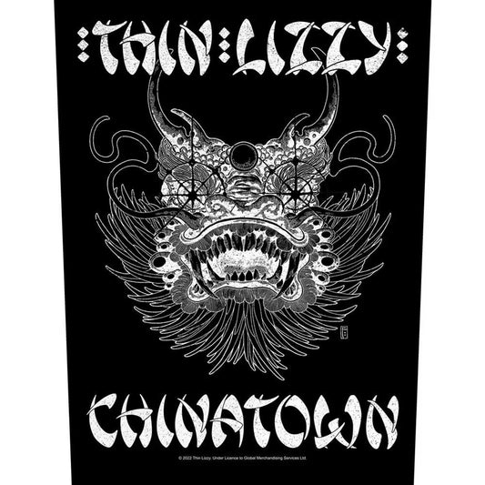 Thin Lizzy Back Patch: Chinatown Achterpatch