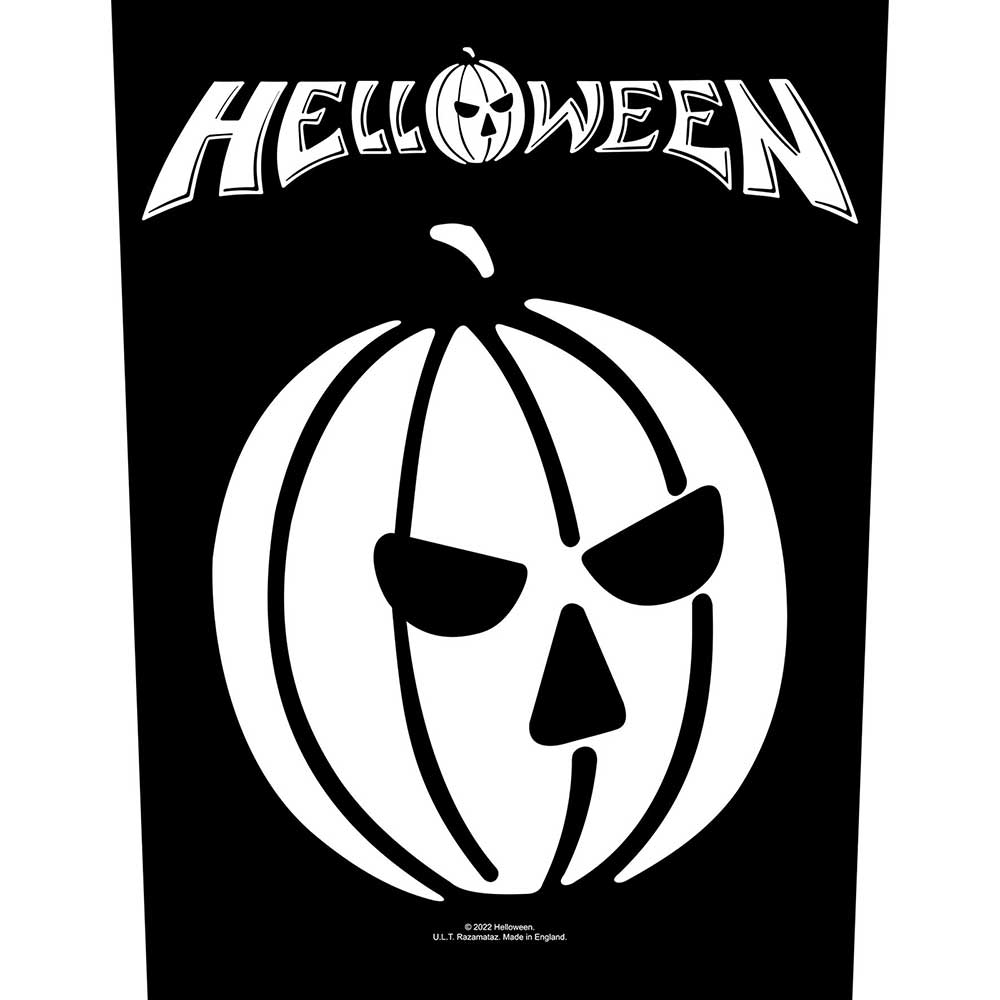 Helloween Back Patch: Pumpkin Achterpatch