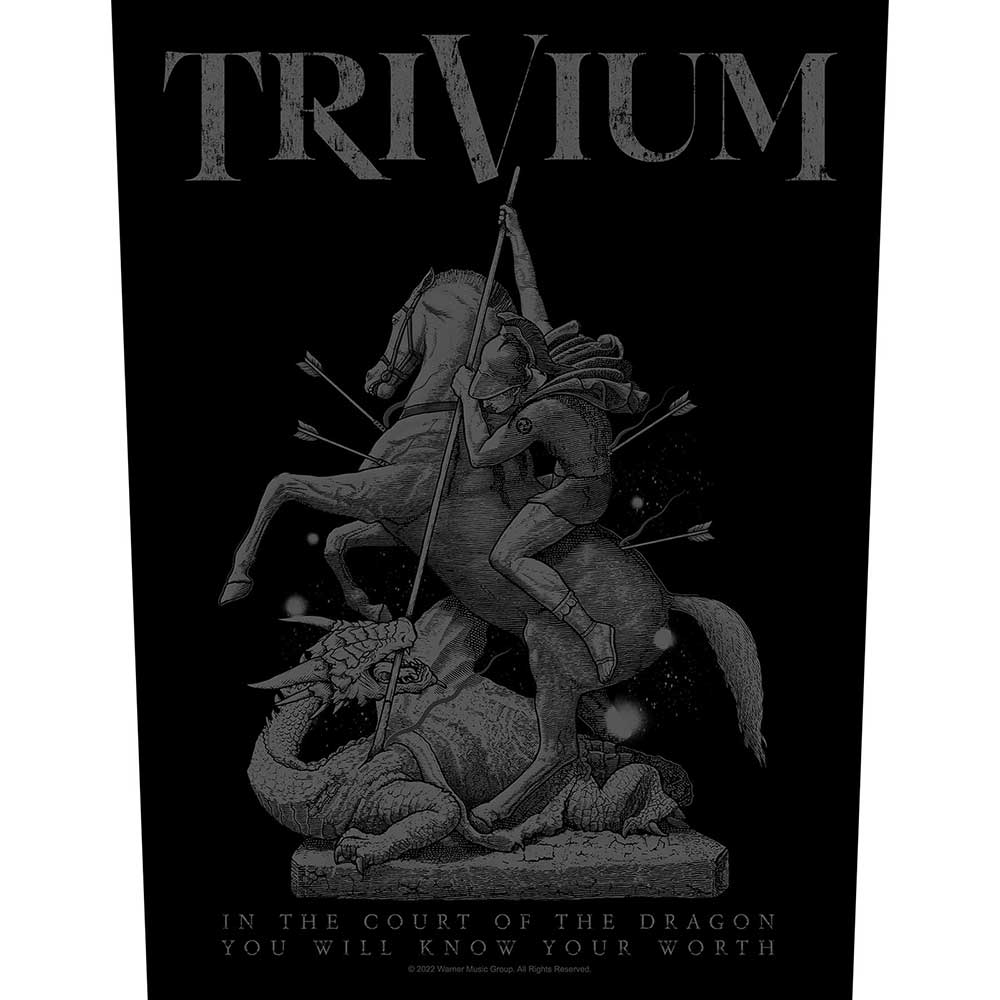 Trivium Back Patch: In The Court Of The Dragon Achterpatch