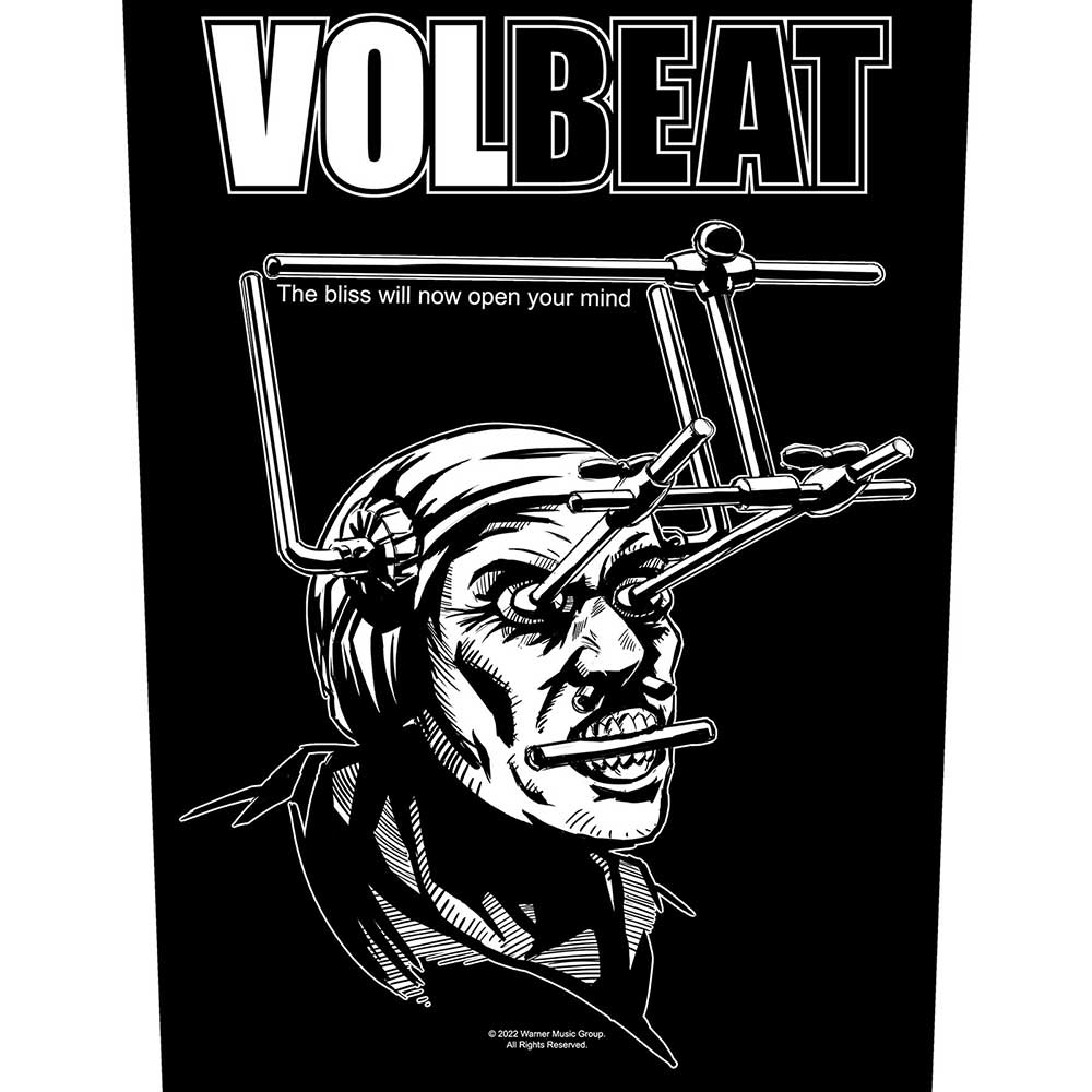 Volbeat Back Patch: Open Your Mind Achterpatch