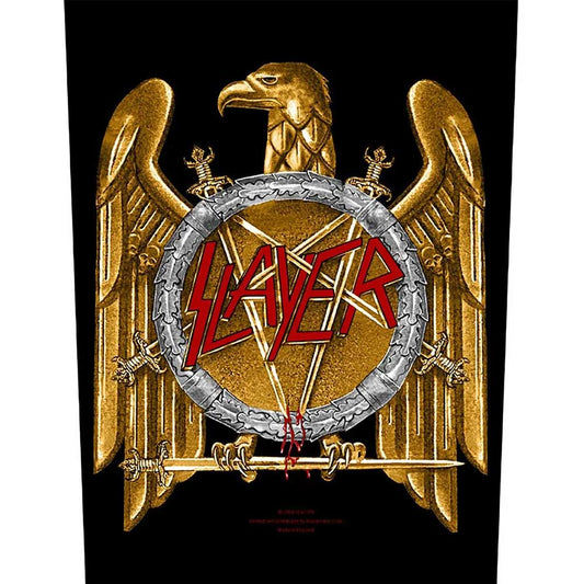 Slayer Back Patch: Golden Eagle Achterpatch