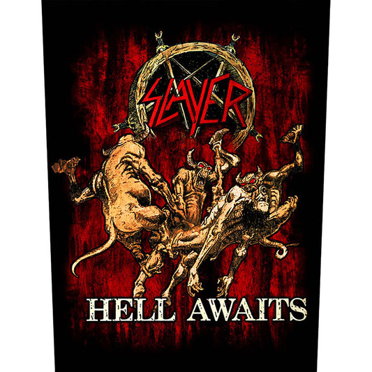 Slayer Back Patch: Hell Awaits Achterpatch