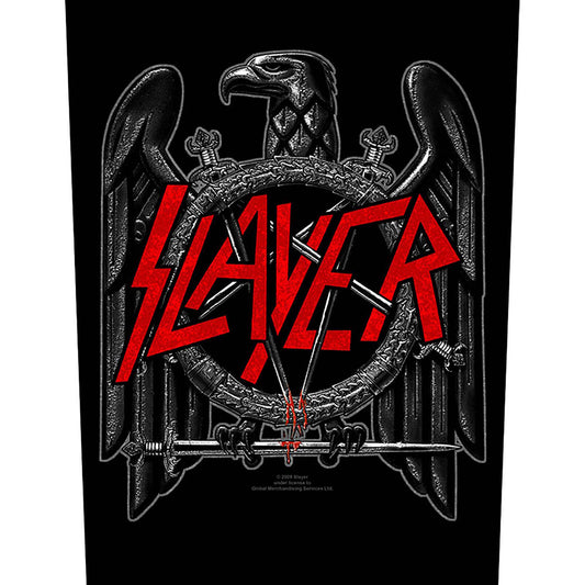 Slayer Back Patch: Black Eagle Achterpatch