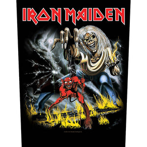 Iron Maiden Back Patch: Number Of The Beast Achterpatch