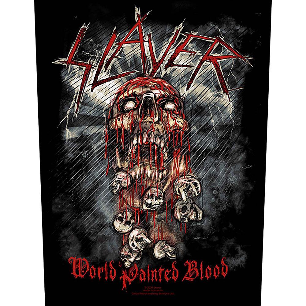 Slayer Back Patch: World Painted Blood Achterpatch