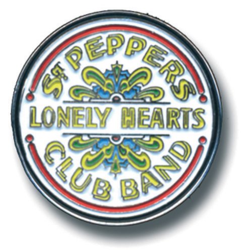 The Beatles Pin Badge: Sgt Pepper Drum Speld