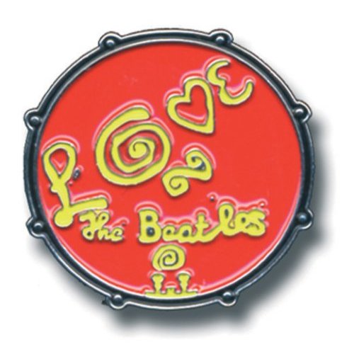 The Beatles Pin Badge: Drum Love Speld