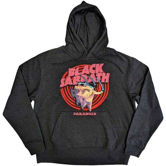 Black Sabbath Unisex Pullover Hoodie: Paranoid Trui met capuchon