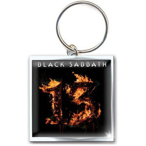 Black Sabbath Keychain: 13 (Photo-print) Sleutelhanger