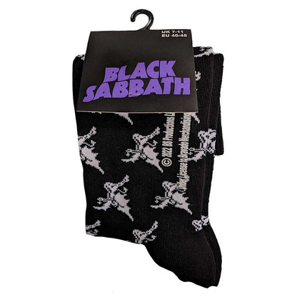 Black Sabbath Unisex Ankle Socks: Demon Pattern (UK Size 7 - 11) Enkelsokken