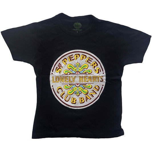 The Beatles Ladies T-Shirt: Sgt Pepper (Skinny Fit) T-Shirt