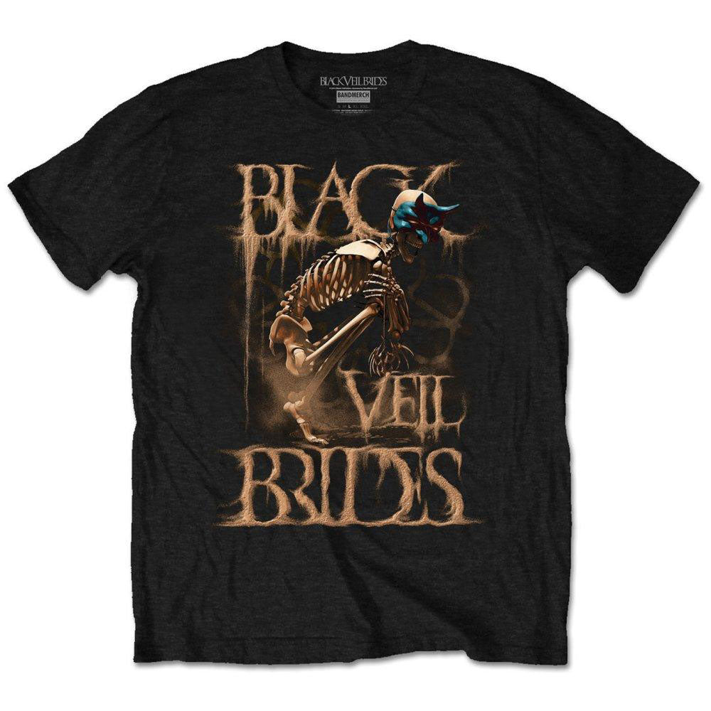 Black Veil Brides Unisex T-Shirt: Dust Mask (Retail Pack) T-Shirt