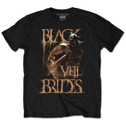 Black Veil Brides Unisex T-Shirt: Dust Mask (Retail Pack) T-Shirt
