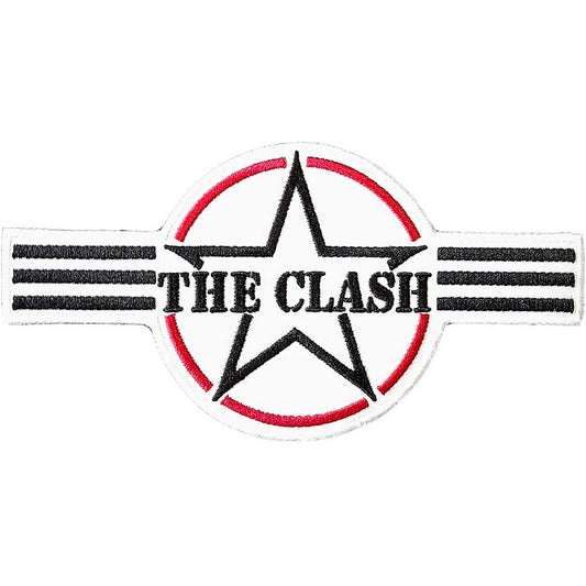 The Clash Standard Patch: Army Stripes Standaard patch