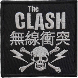 The Clash Standard Patch: Skull & Crossbones Standaard patch