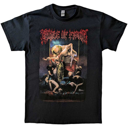 Cradle Of Filth Unisex T-Shirt: Existance Is Futile Saturn (Back Print) T-Shirt