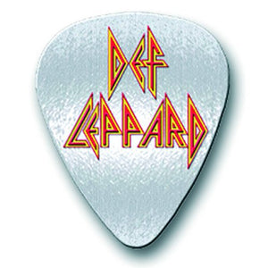Def Leppard Pin Badge: Pick Logo Speld