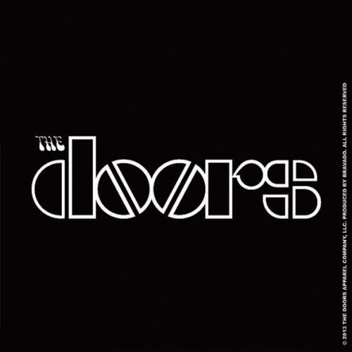 The Doors Single Cork Coaster: Logo Onderzetter