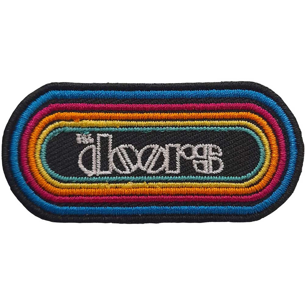 The Doors Standard Patch: Rainbow Standaard patch