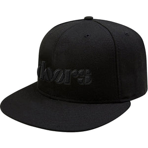 The Doors Unisex Snapback Cap: Logo Snapback-pet