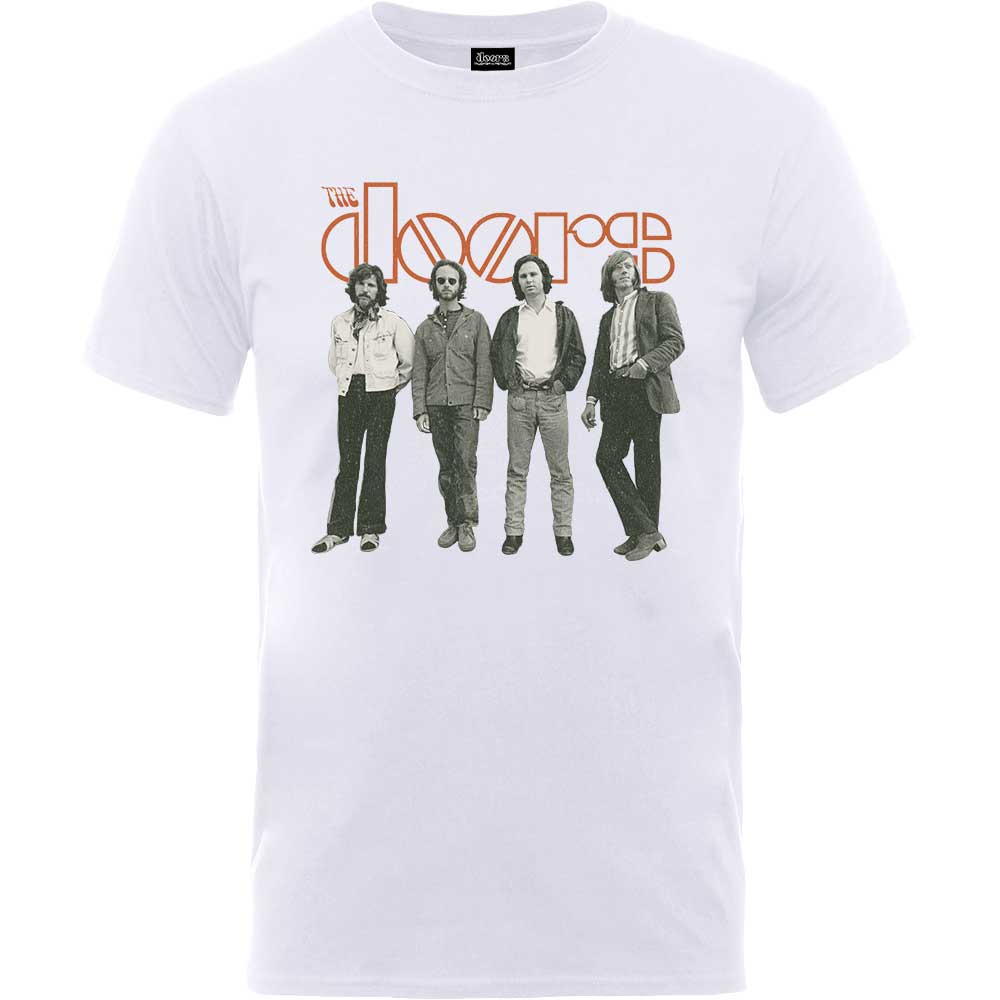The Doors Unisex T-Shirt: Band Standing T-Shirt